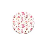 Pink Woodland Animals, Koteto Golf Ball Marker (4 pack)