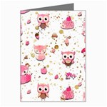 Pink Woodland Animals, Koteto Greeting Card