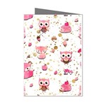 Pink Woodland Animals, Koteto Mini Greeting Cards (Pkg of 8)