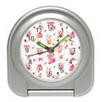 Pink Woodland Animals, Koteto Travel Alarm Clock