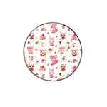 Pink Woodland Animals, Koteto Hat Clip Ball Marker