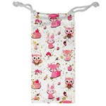 Pink Woodland Animals, Koteto Jewelry Bag