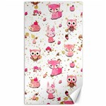 Pink Woodland Animals, Koteto Canvas 40  x 72 