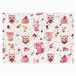 Pink Woodland Animals, Koteto Large Glasses Cloth (2 Sides)