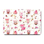 Pink Woodland Animals, Koteto Small Doormat