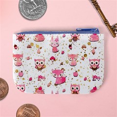 Pink Woodland Animals, Koteto Mini Coin Purse from ArtsNow.com Back