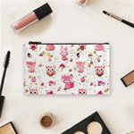 Pink Woodland Animals, Koteto Cosmetic Bag (Small)