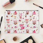 Pink Woodland Animals, Koteto Cosmetic Bag (Large)