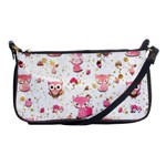 Pink Woodland Animals, Koteto Shoulder Clutch Bag