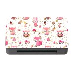 Pink Woodland Animals, Koteto Memory Card Reader with CF