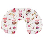 Pink Woodland Animals, Koteto Travel Neck Pillow