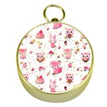 Pink Woodland Animals, Koteto Gold Compasses