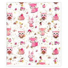 Pink Woodland Animals, Koteto Duvet Cover Double Side (California King Size) from ArtsNow.com Front