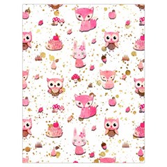 Pink Woodland Animals, Koteto Drawstring Bag (Large) from ArtsNow.com Front