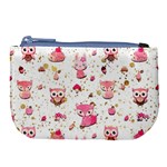 Pink Woodland Animals, Koteto Large Coin Purse