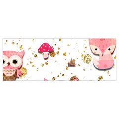 Pink Woodland Animals, Koteto Everyday Shoulder Bag with Pouch Bag from ArtsNow.com Tab