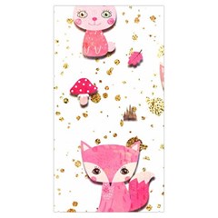 Pink Woodland Animals, Koteto Everyday Shoulder Bag with Pouch Bag from ArtsNow.com Left