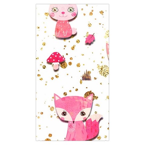 Pink Woodland Animals, Koteto Everyday Shoulder Bag with Pouch Bag from ArtsNow.com Right