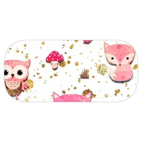 Pink Woodland Animals, Koteto Everyday Shoulder Bag with Pouch Bag from ArtsNow.com Bottom