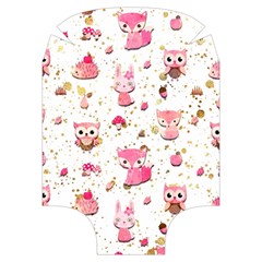 Pink Woodland Animals, Koteto Luggage Cover (Medium) from ArtsNow.com Front