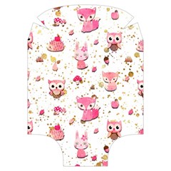 Pink Woodland Animals, Koteto Luggage Cover (Medium) from ArtsNow.com Back