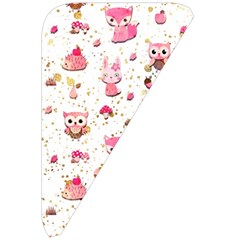 Pink Woodland Animals, Koteto Belt Pouch Bag (Small) from ArtsNow.com Front Right