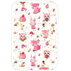 Pink Woodland Animals, Koteto Belt Pouch Bag (Large) from ArtsNow.com Back