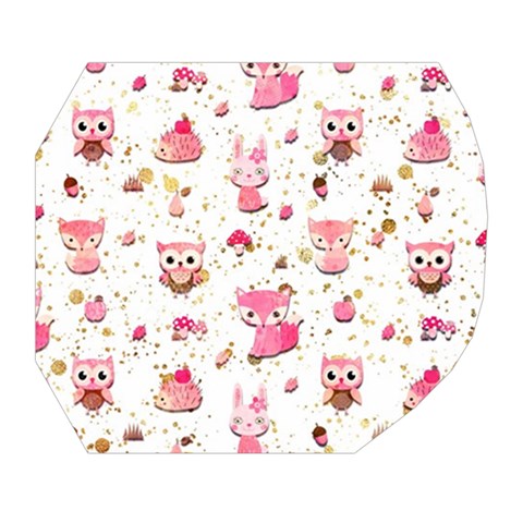 Pink Woodland Animals, Koteto Belt Pouch Bag (Large) from ArtsNow.com Tape