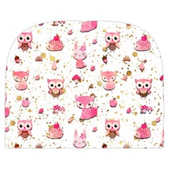 Pink Woodland Animals, Koteto Make Up Case (Large) from ArtsNow.com Front