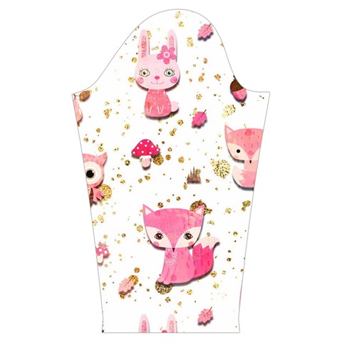 Pink Woodland Animals, Koteto Kids  Midi Sailor Dress from ArtsNow.com Sleeve Right