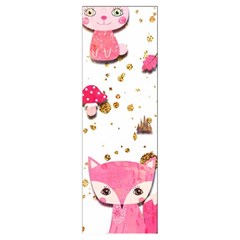 Pink Woodland Animals, Koteto Women s Crop Top Pleated Skater Rave Skirt from ArtsNow.com PLR