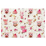 Pink Woodland Animals, Koteto Banner and Sign 6  x 4 