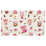 Pink Woodland Animals, Koteto Banner and Sign 7  x 4 