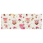 Pink Woodland Animals, Koteto Banner and Sign 8  x 3 