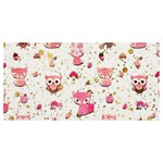 Pink Woodland Animals, Koteto Banner and Sign 8  x 4 