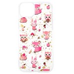 Pink Woodland Animals, Koteto iPhone 15 TPU UV Print Case