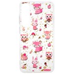 Pink Woodland Animals, Koteto Samsung Galaxy S24 Ultra 6.9 Inch TPU UV Case