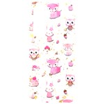 Pink Woodland Animals, Koteto Samsung Galaxy S24 Plus 6.7 Inch Black TPU UV Case