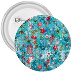 Snowy Winter Foliage, Adoxali, Christmas, Berry, Blue 3  Buttons