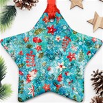 Snowy Winter Foliage, Adoxali, Christmas, Berry, Blue Ornament (Star)