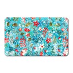 Snowy Winter Foliage, Adoxali, Christmas, Berry, Blue Magnet (Rectangular)