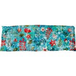 Snowy Winter Foliage, Adoxali, Christmas, Berry, Blue 17 x47  Body Pillow Case Dakimakura (Two Sides)