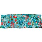 Snowy Winter Foliage, Adoxali, Christmas, Berry, Blue 25 x71  Body Pillow Case Dakimakura (Two Sides)