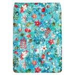 Snowy Winter Foliage, Adoxali, Christmas, Berry, Blue Removable Flap Cover (L)