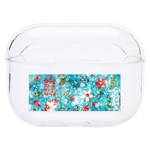 Snowy Winter Foliage, Adoxali, Christmas, Berry, Blue Hard PC AirPods Pro Case