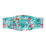 Snowy Winter Foliage, Adoxali, Christmas, Berry, Blue Stretchable Headband