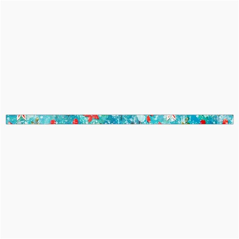 Snowy Winter Foliage, Adoxali, Christmas, Berry, Blue Roll Up Canvas Pencil Holder (L) from ArtsNow.com Strap