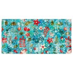 Snowy Winter Foliage, Adoxali, Christmas, Berry, Blue Banner and Sign 8  x 4 