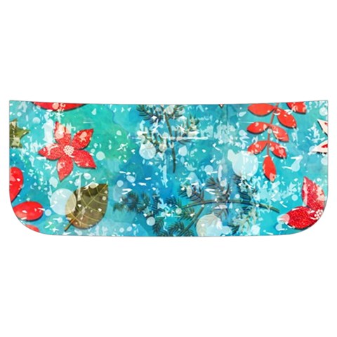 Snowy Winter Foliage, Adoxali, Christmas, Berry, Blue Men s Side Zip Front Pouch Ski And Snowboard Bib Pants	 from ArtsNow.com Pocket Cover