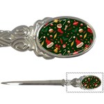 Texture, Pattern, Red, Craciun, Christmas, Hat, Santa, Green Letter Opener